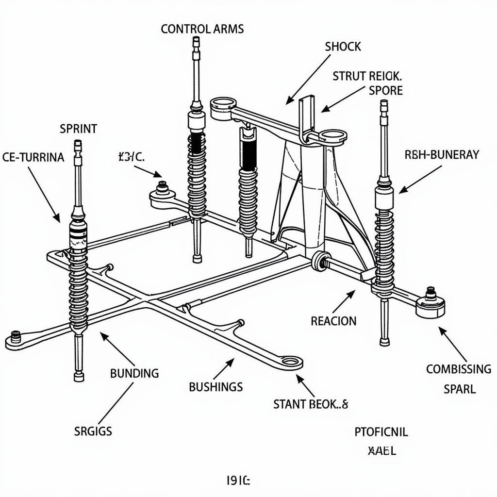 ASE A4 Suspension System Diagram