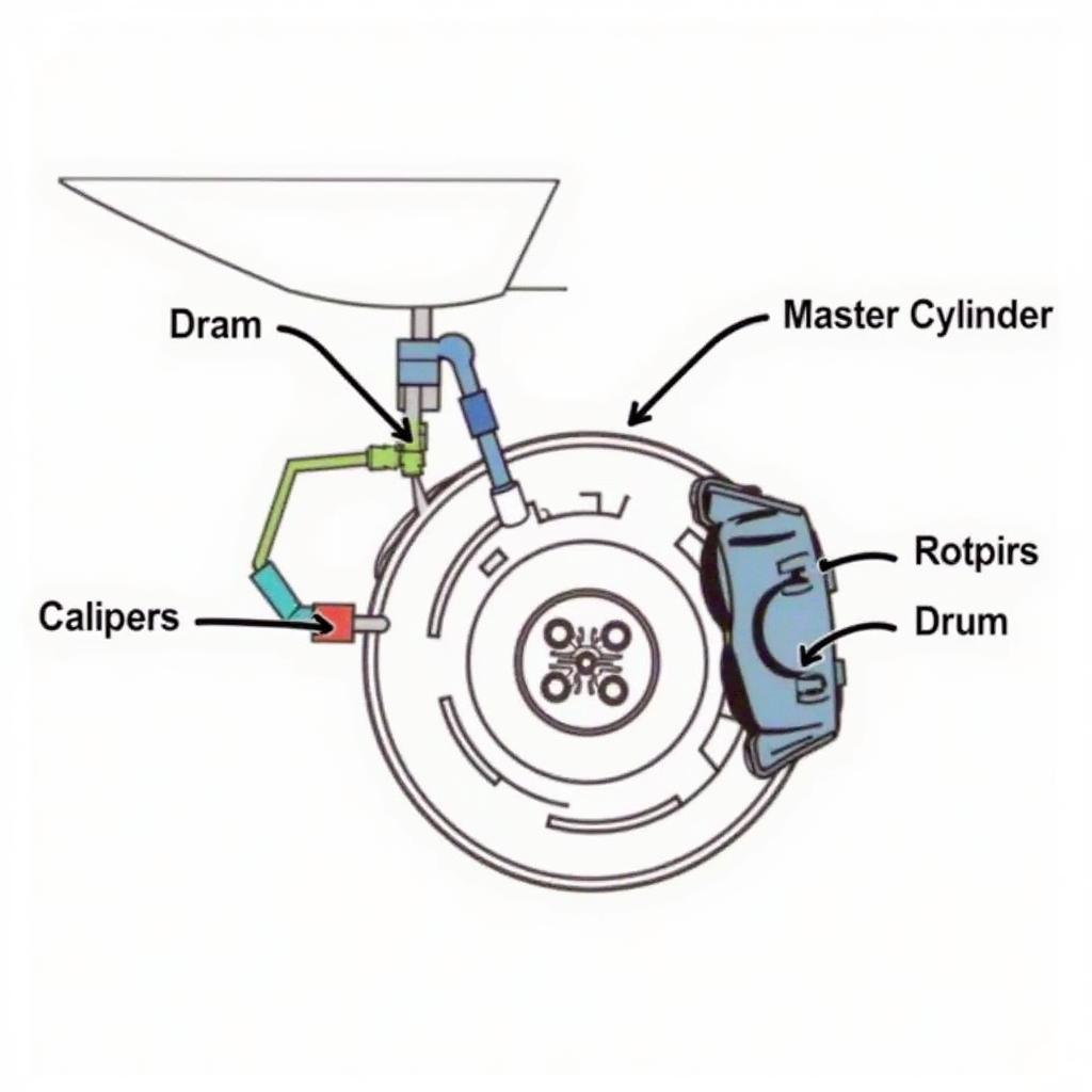 ASE A5 Brake System Diagram