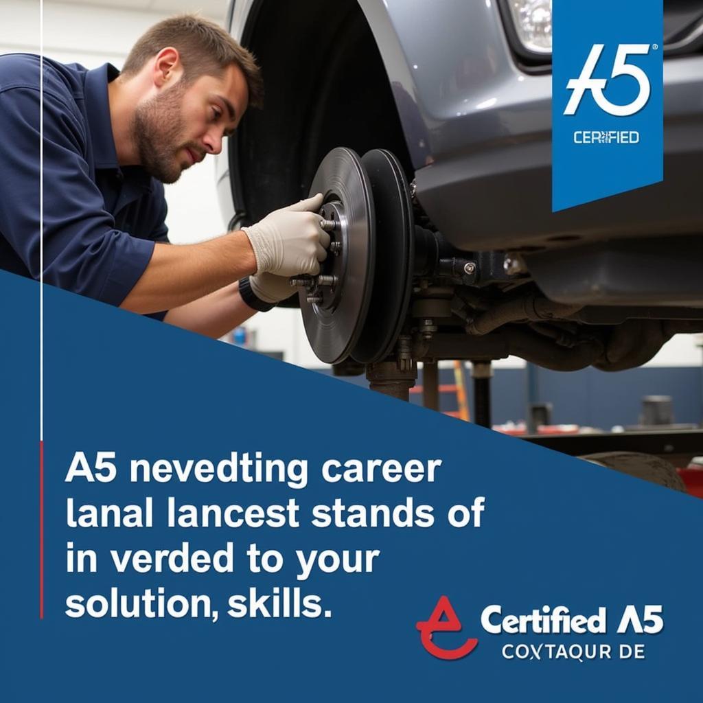 Importance of ASE A5 Brakes Certification for Career Advancement