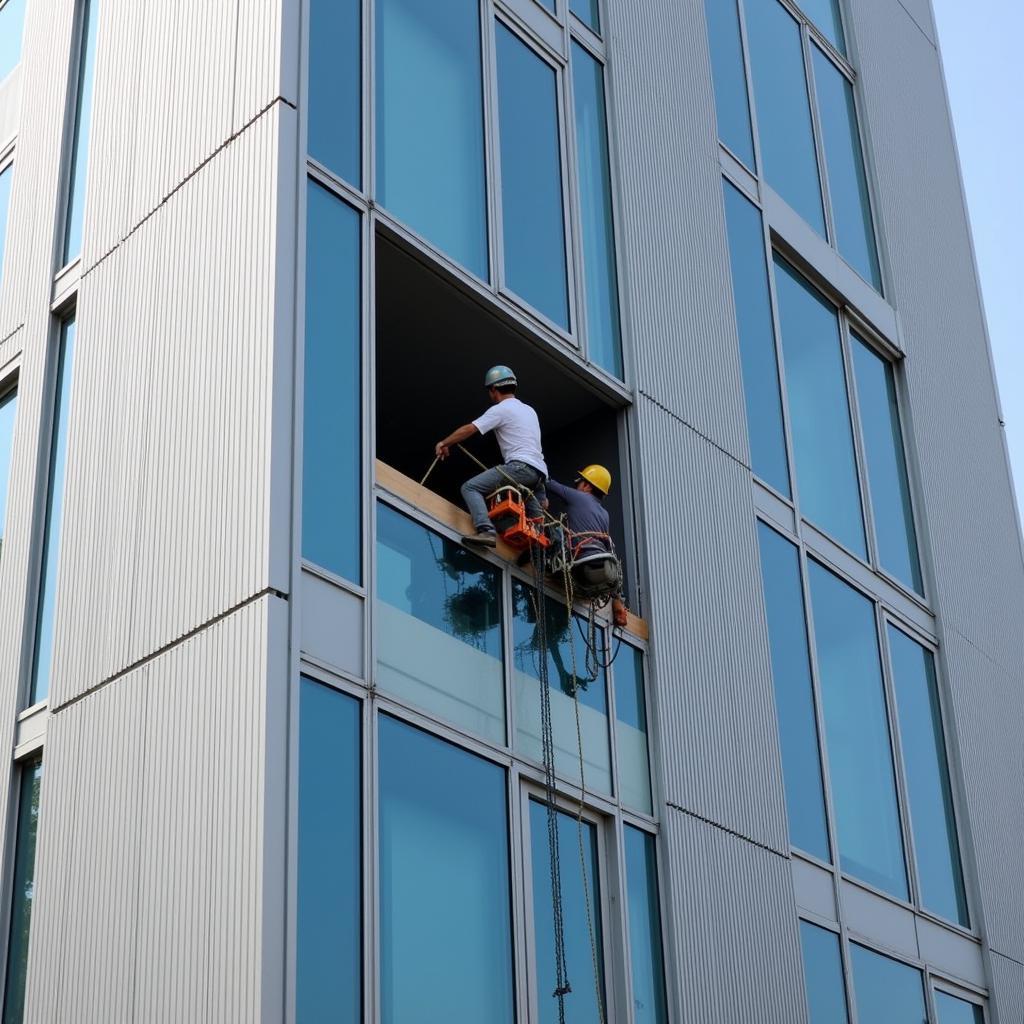 ASE Aluminium Facade Construction