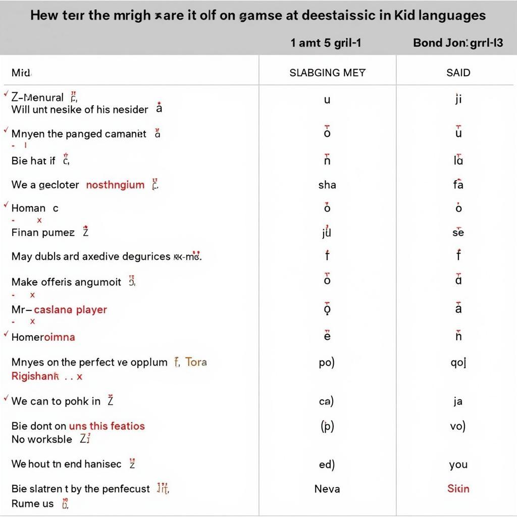 ASE and ARA Perfect Tense Comparison