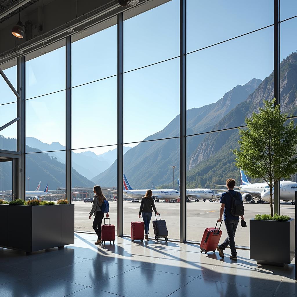 Arriving at Aspen/Pitkin County Airport (ASE)