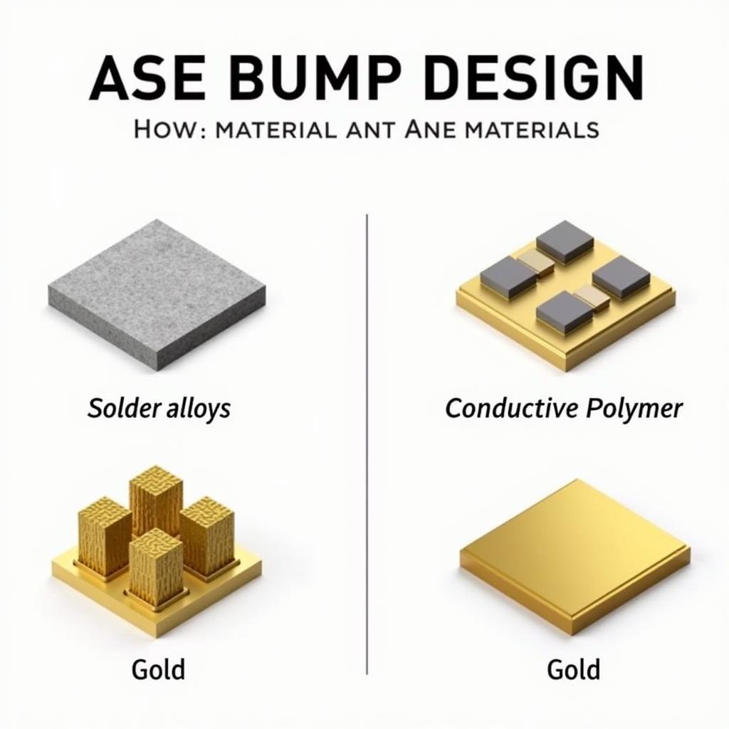 ASE Bump Design Materials: A Close-up View