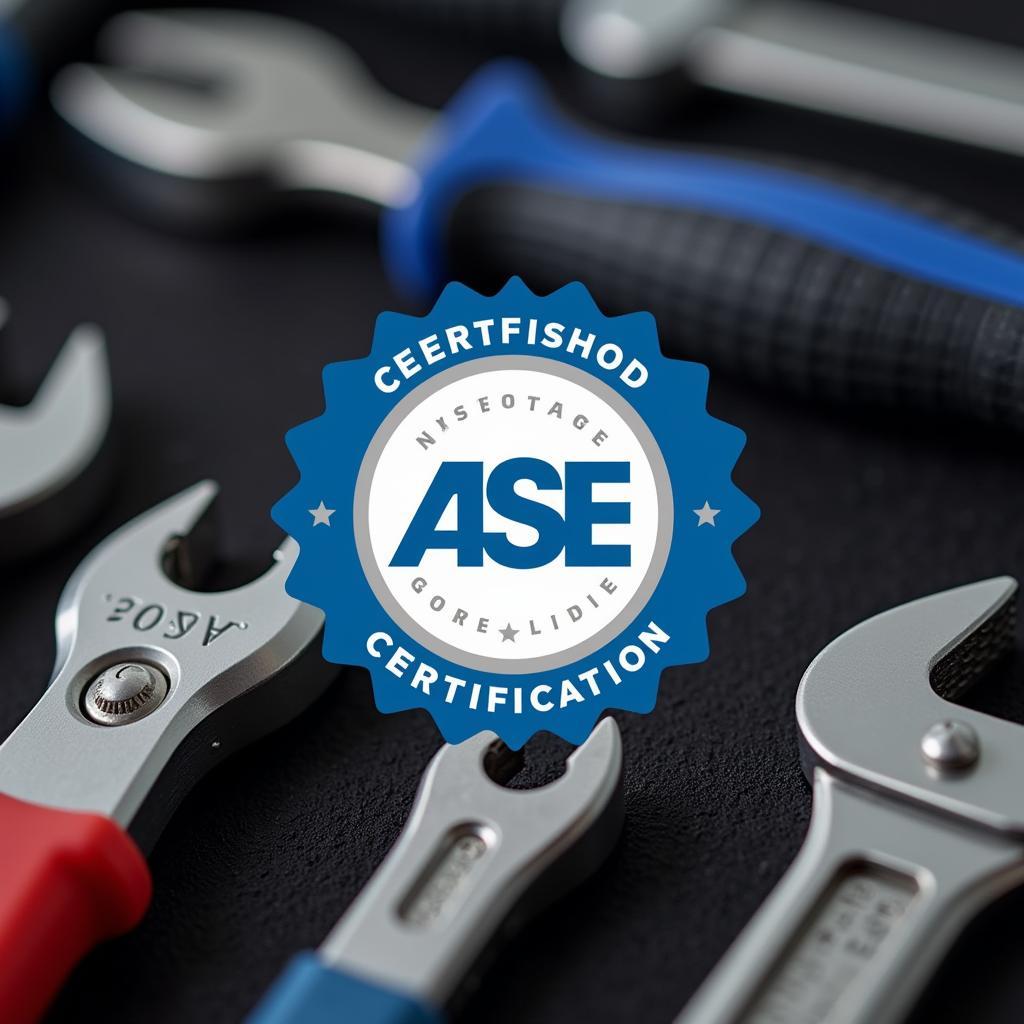 ASE Certification Logo and Tools