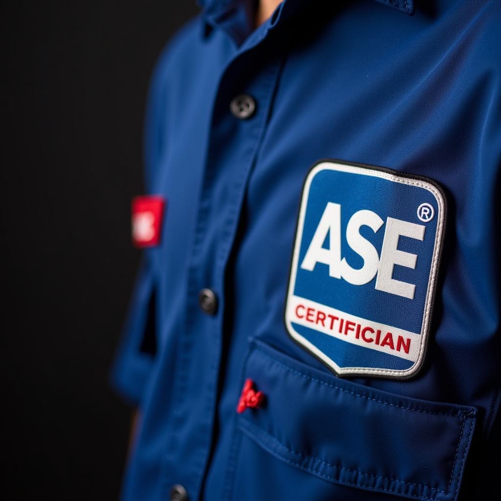 ASE Certification Logo Displayed Prominently