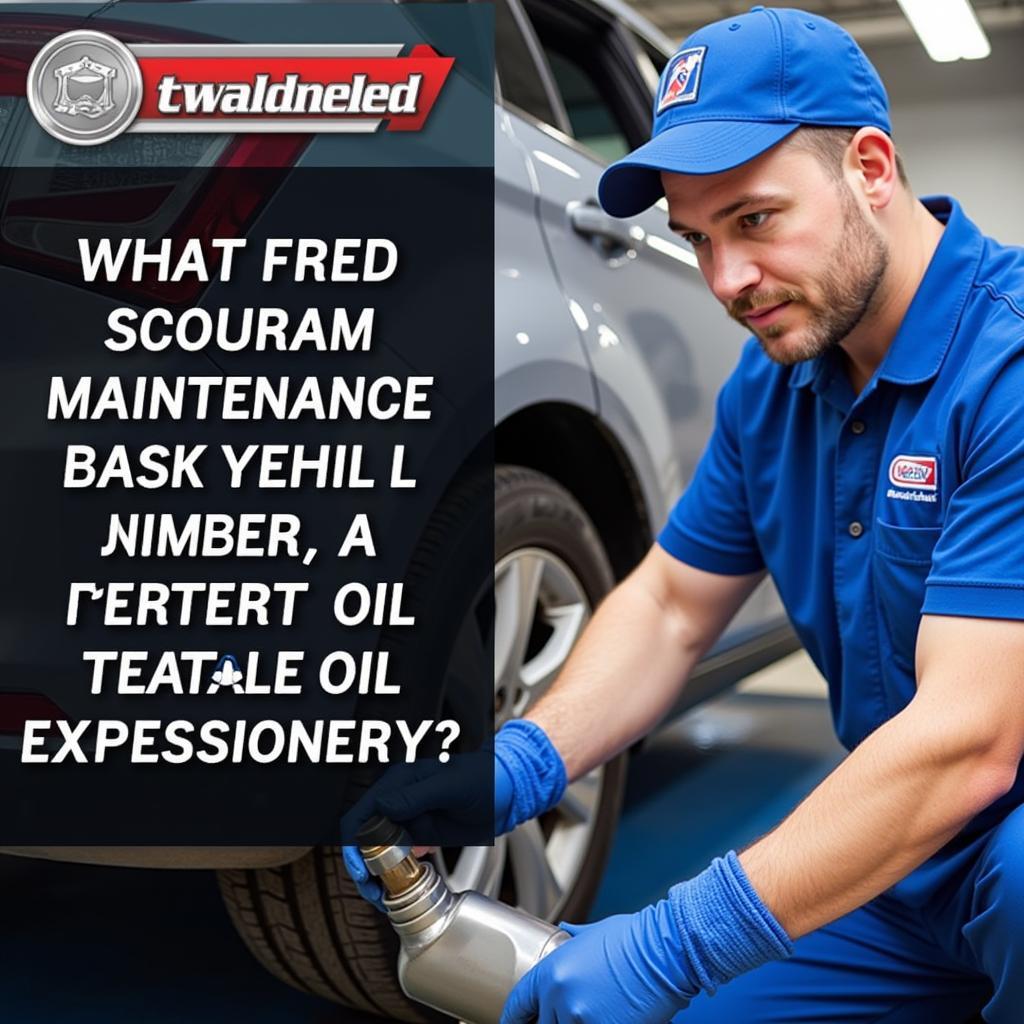 ASE Certified Mechanic Performing an Oil Change