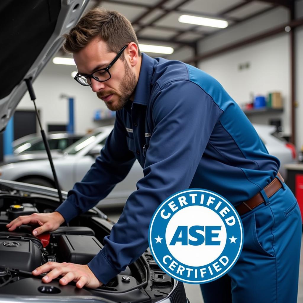 ASE Certified Technician in the Workplace