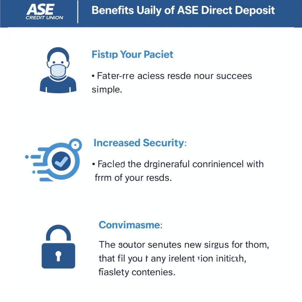 Benefits of Direct Deposit with ASE Credit Union