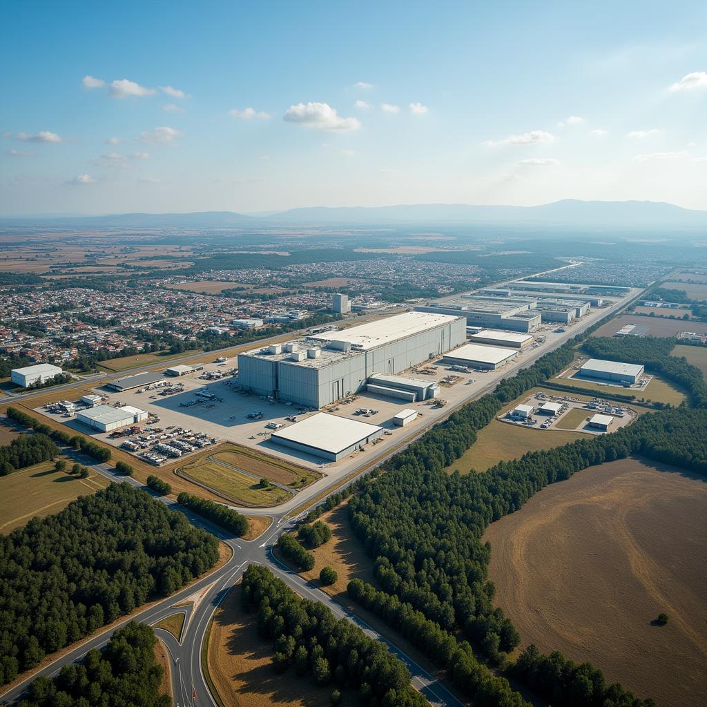 ASE Electronics Plant 2 Aerial View