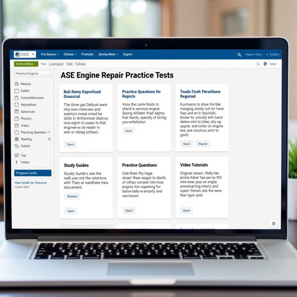 ASE Engine Repair Practice Test Online Resources