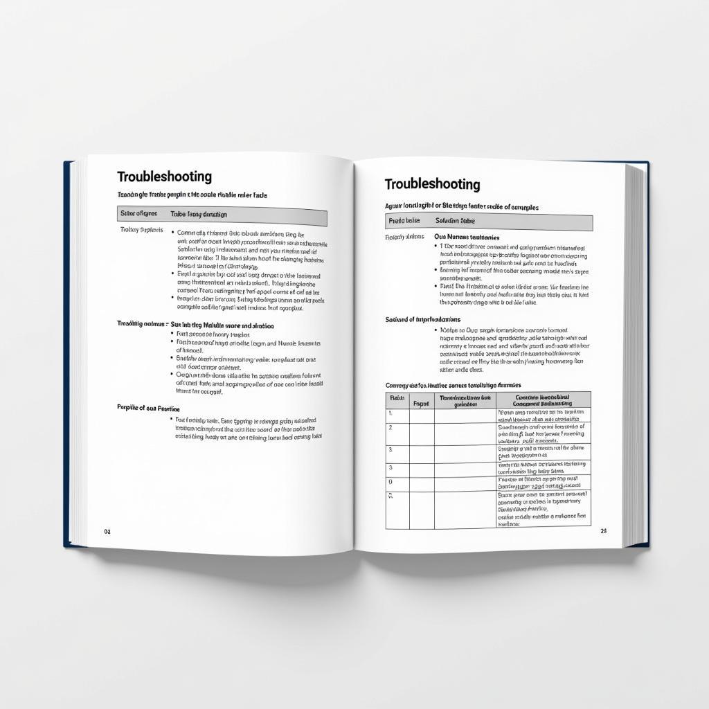 ASE FL-7002 Manual Troubleshooting Section