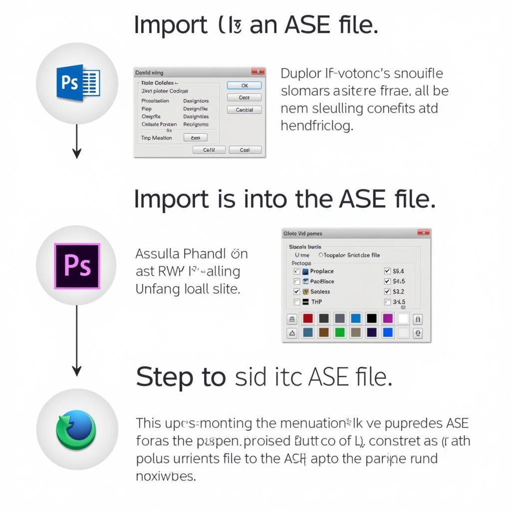 Importing an ASE File into Design Software