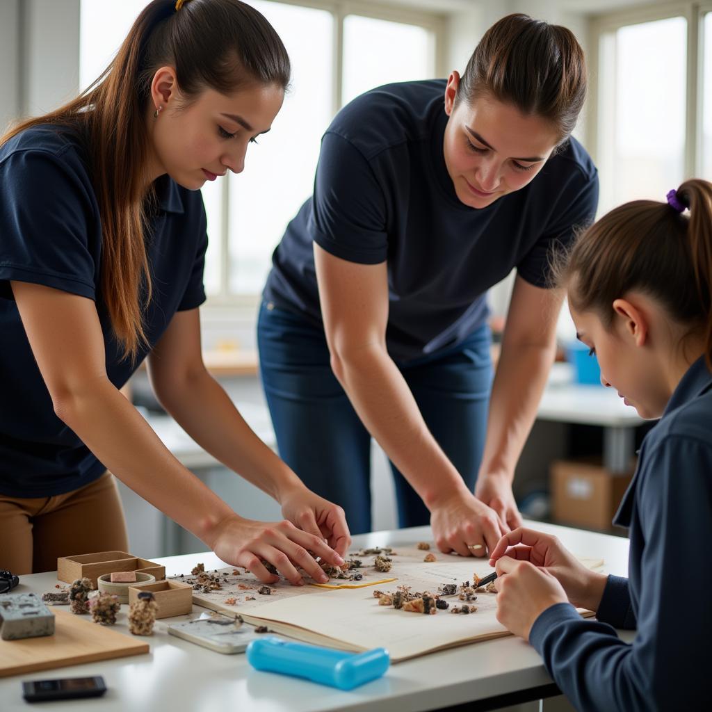 Students participating in ASE formation in Fribourg