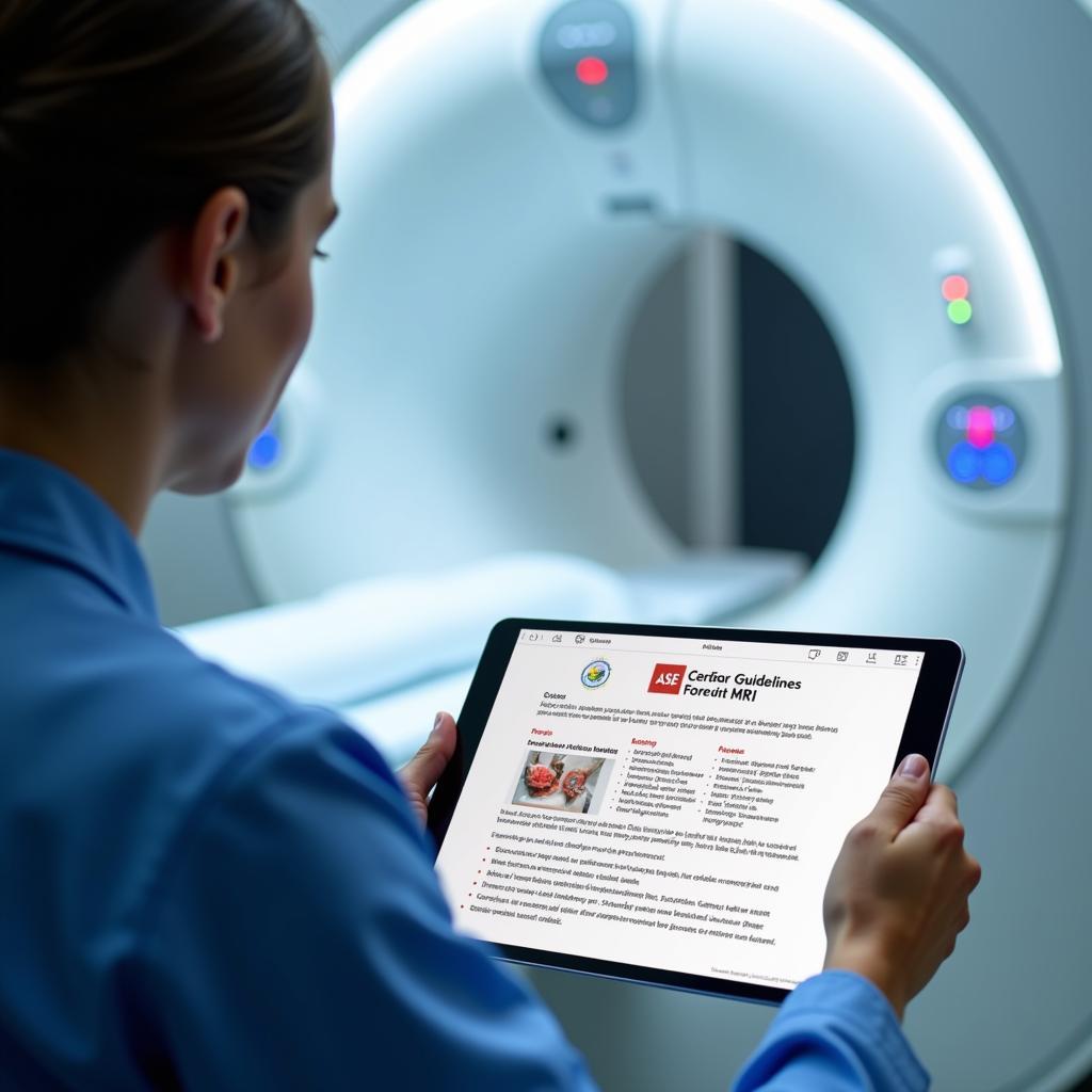 ASE Guidelines for Magnetic Resonance Imaging