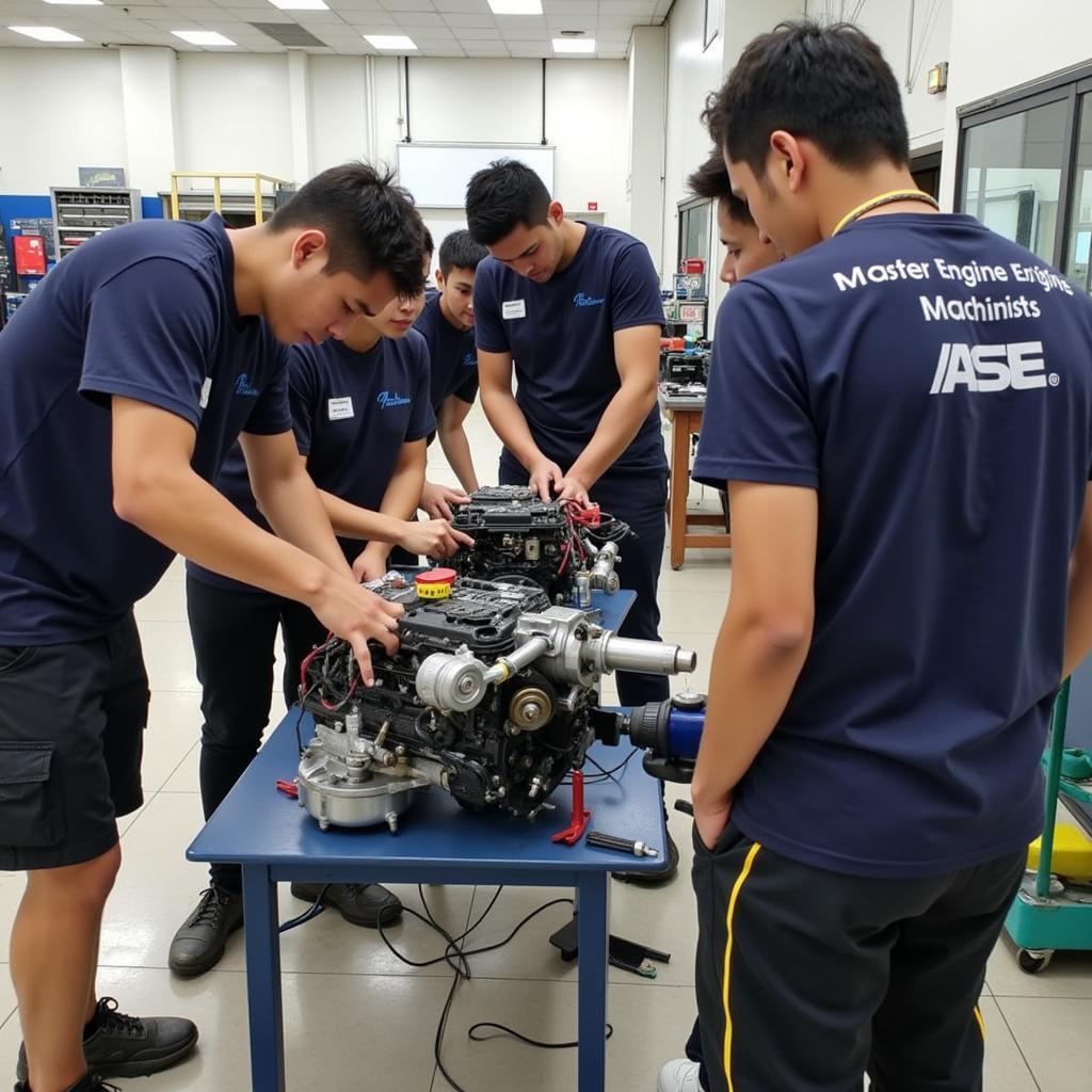 ASE Master Engine Machinist training in ASEAN