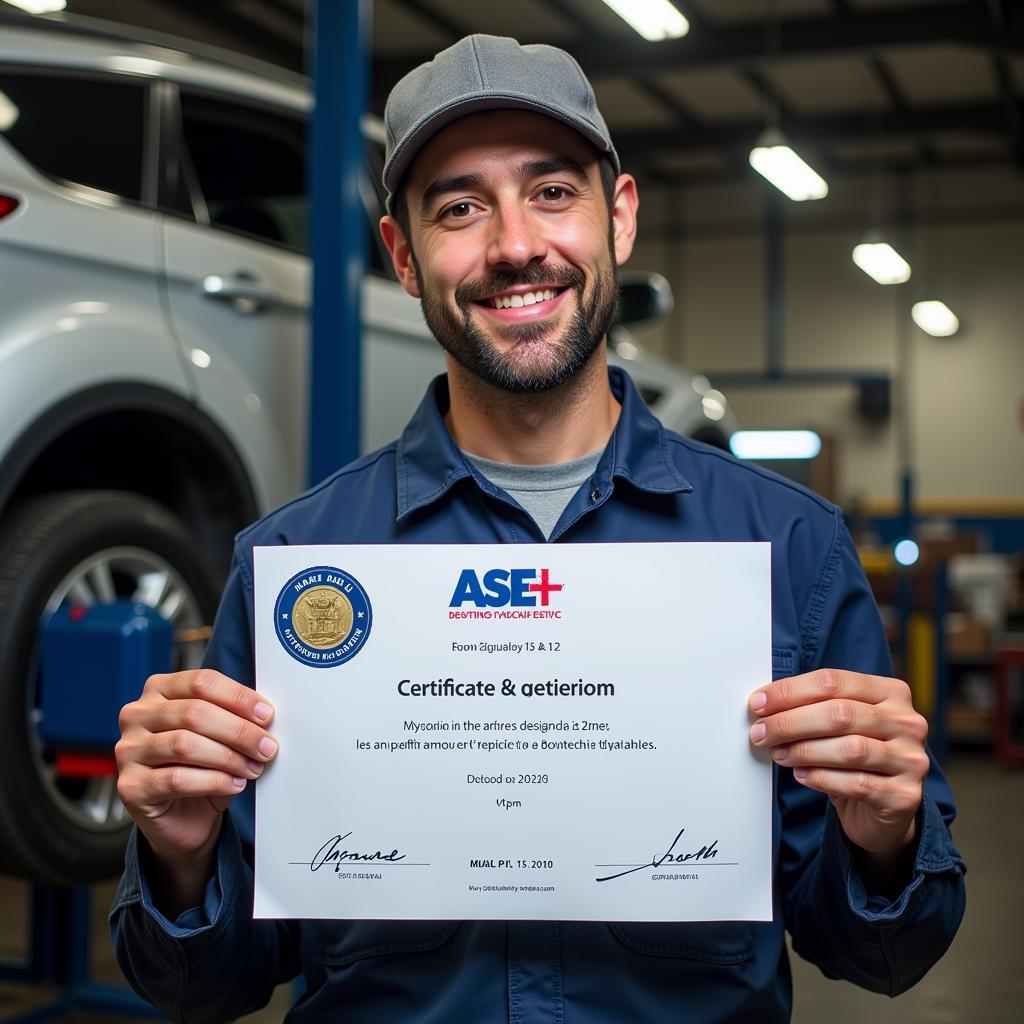 Ase Nacional Automotive Certification