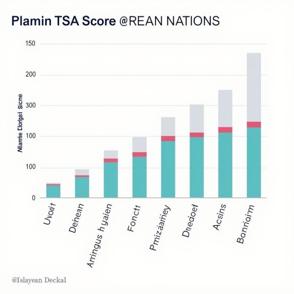 Chart comparing ASE PISA scores among ASEAN countries.