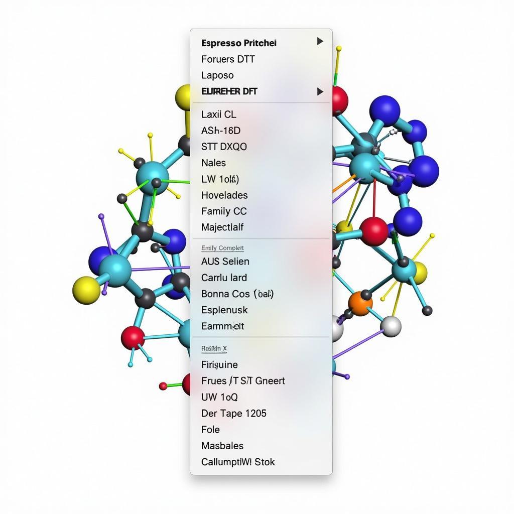 ASE Python Espresso Molecular Model