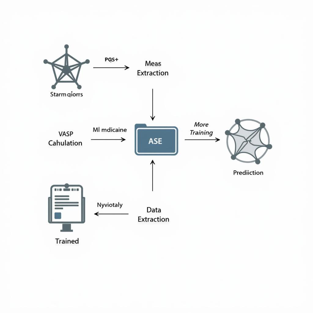 ASE Python VASP Machine Learning Integration