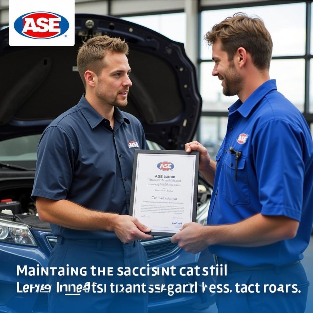 ASE Recertification Benefits