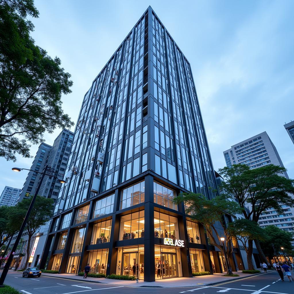 Modern office building of ASE Singapore