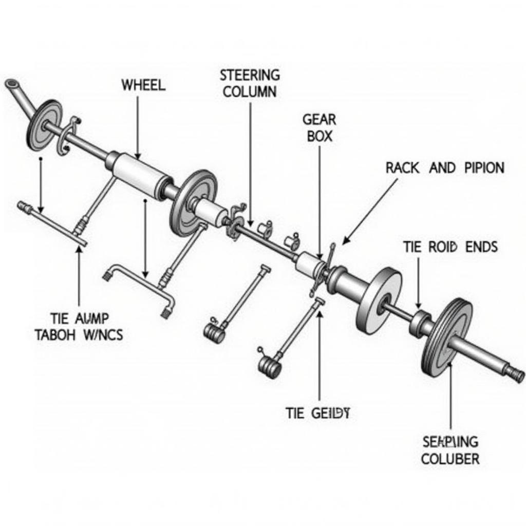 ASE Steering System Diagram