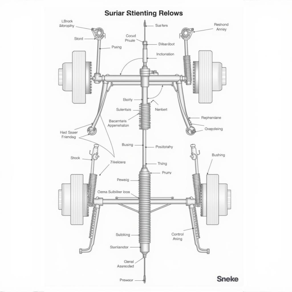 ASE Suspension Components Diagram