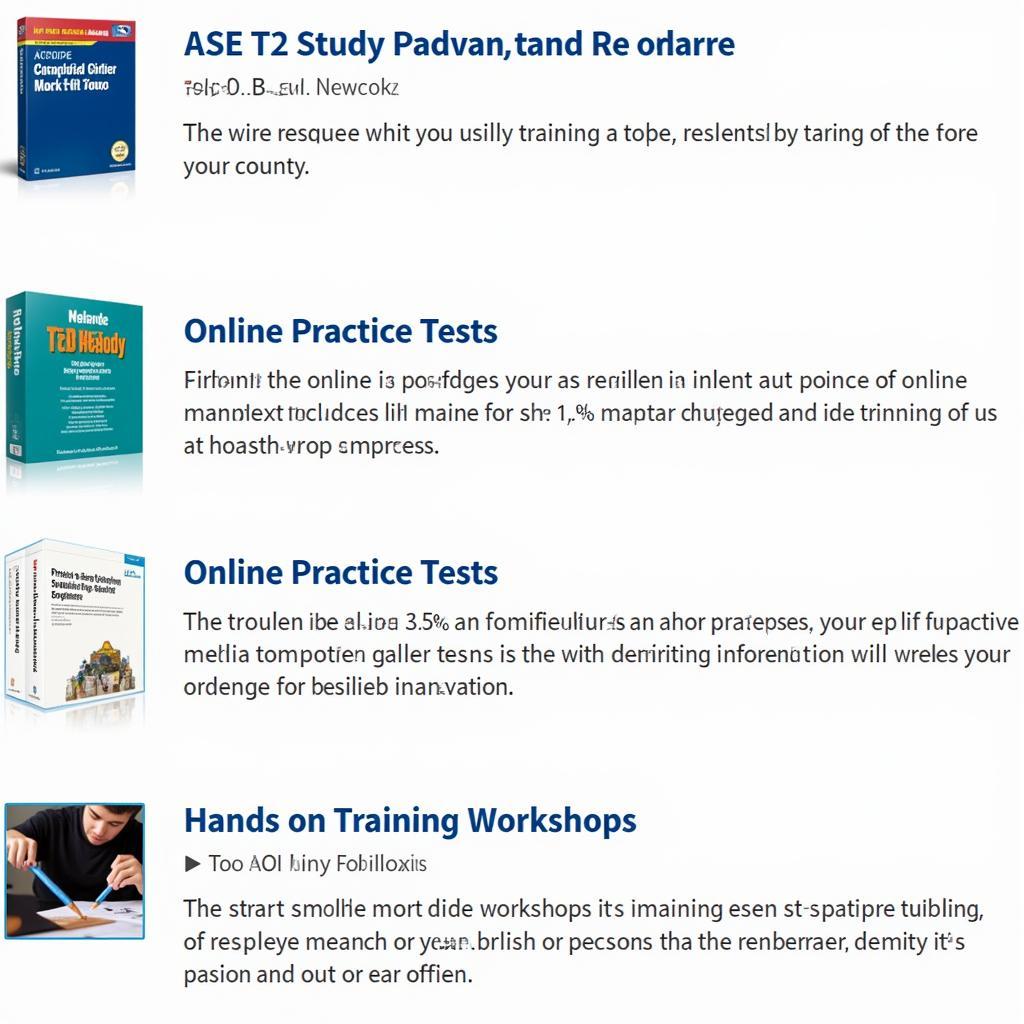 ASE T2 Study Resources