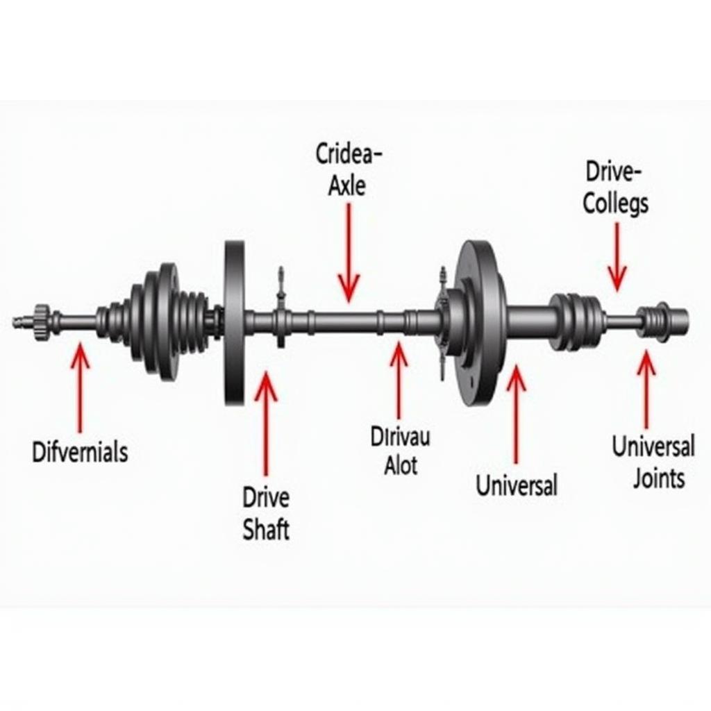 ASE T3 Drivetrain Components Diagram