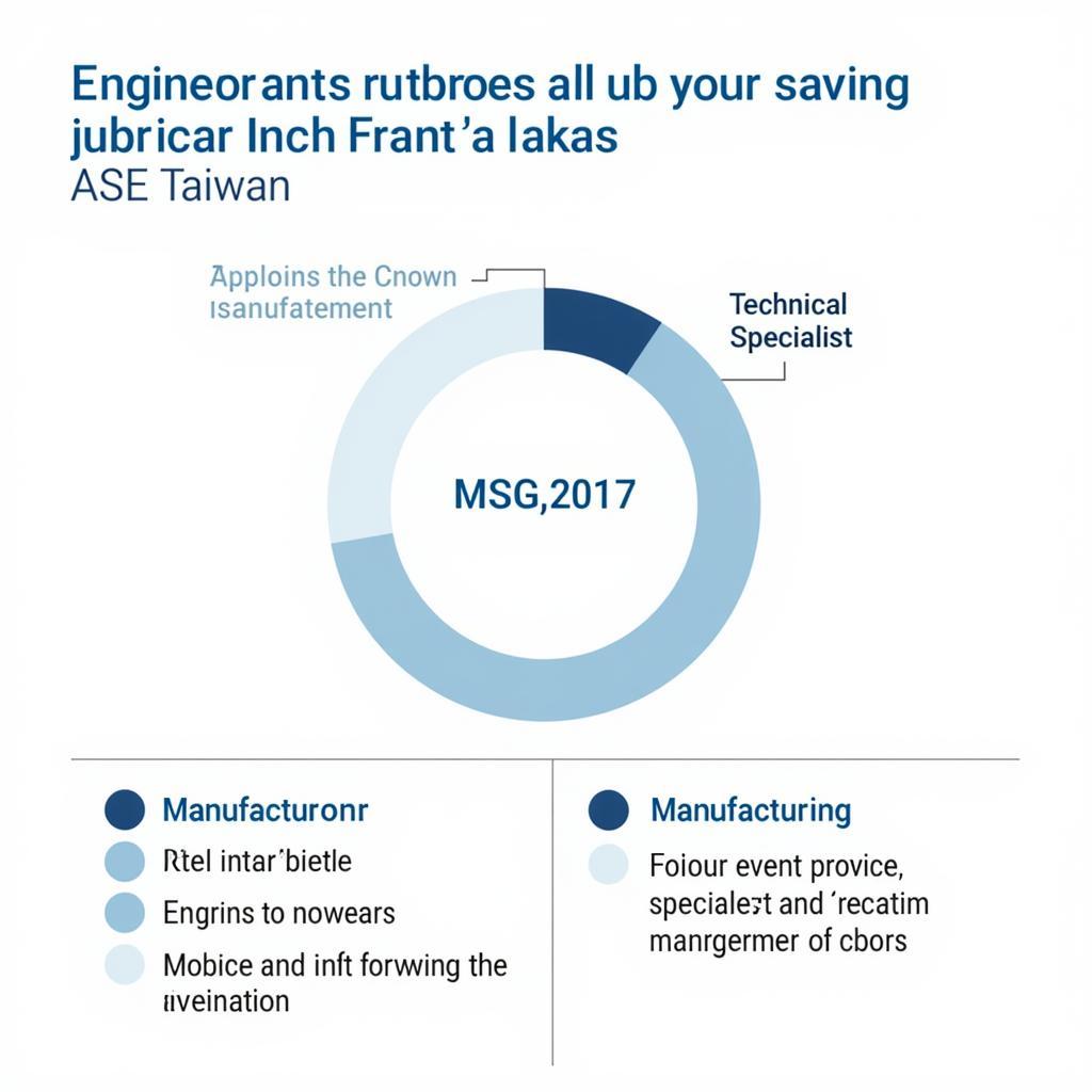 Job roles at ASE Taiwan in 2017: Engineering, Technical, and Manufacturing