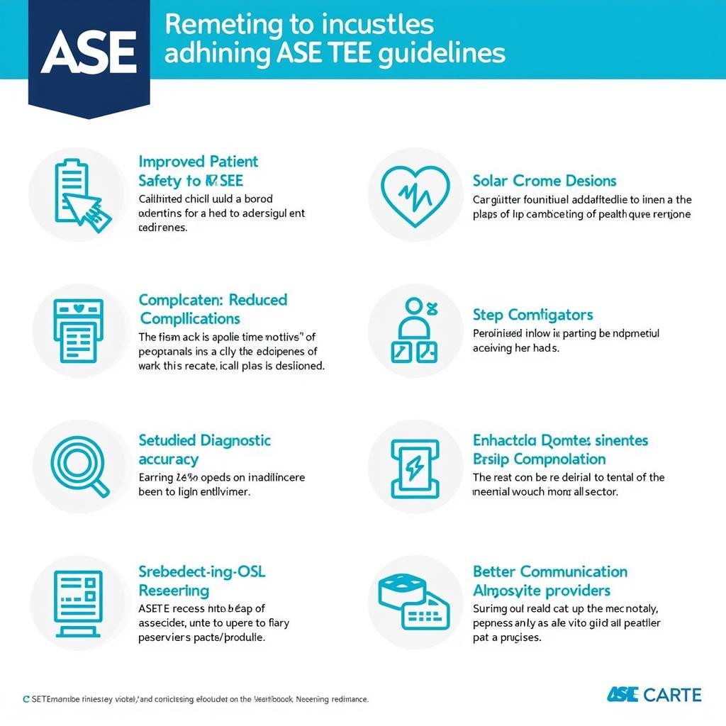 Benefits of Following ASE TEE Guidelines for Healthcare Professionals