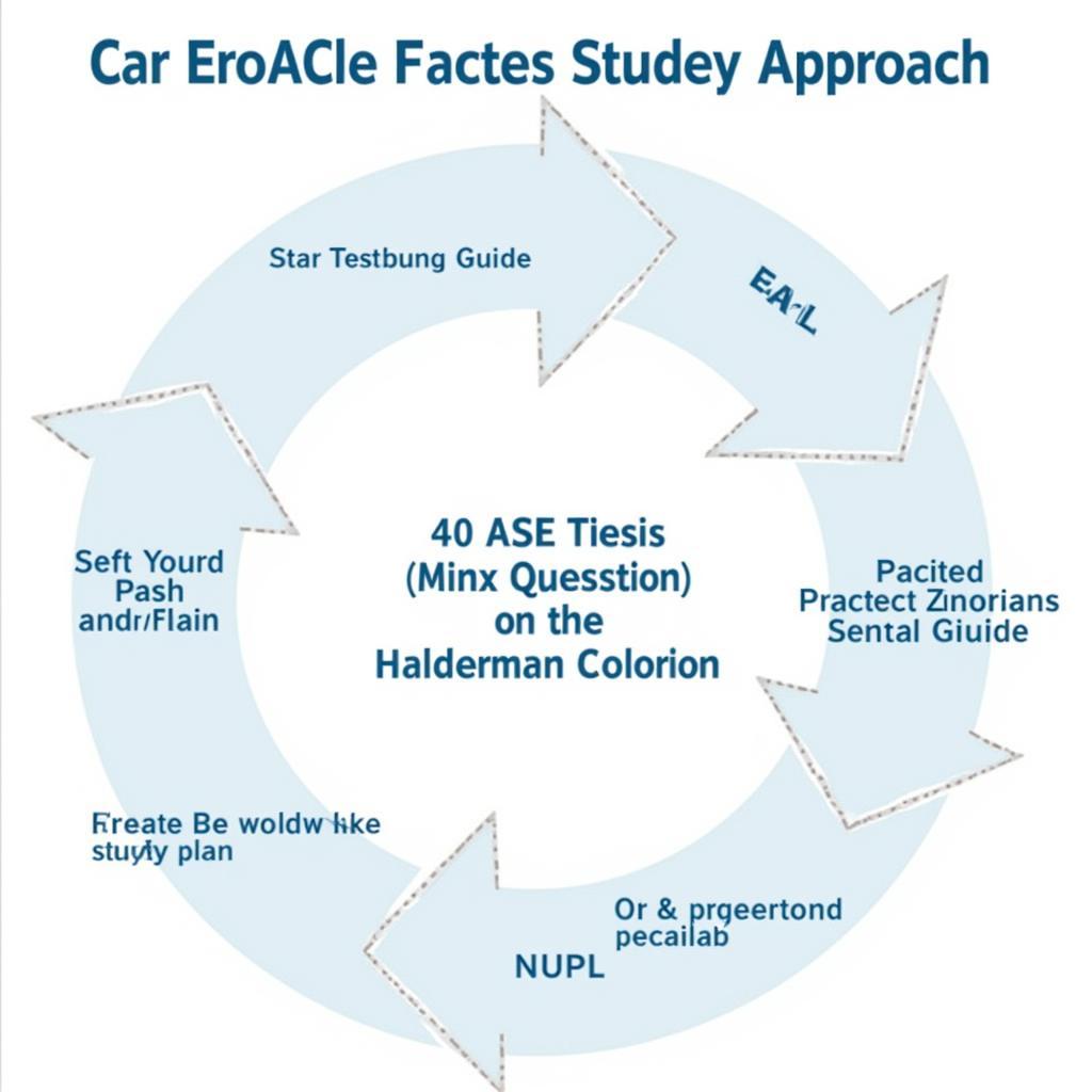 ASE Test Prep Strategy Diagram