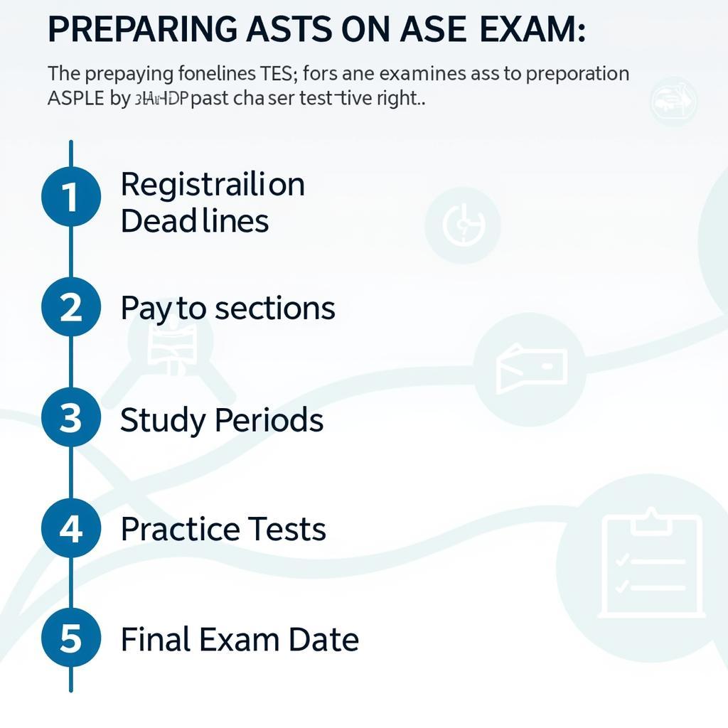 ASE Test Preparation Timeline