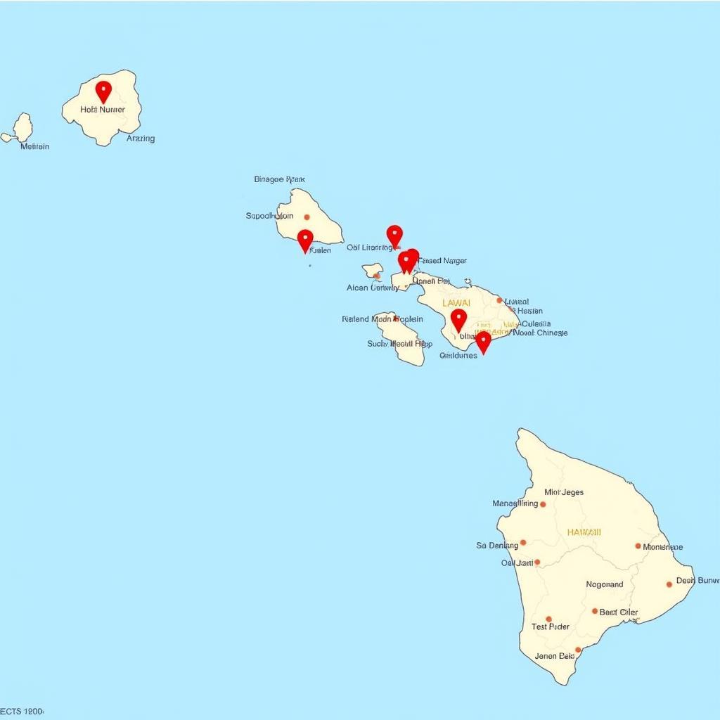 ASE Test Sites Locations in Hawaii