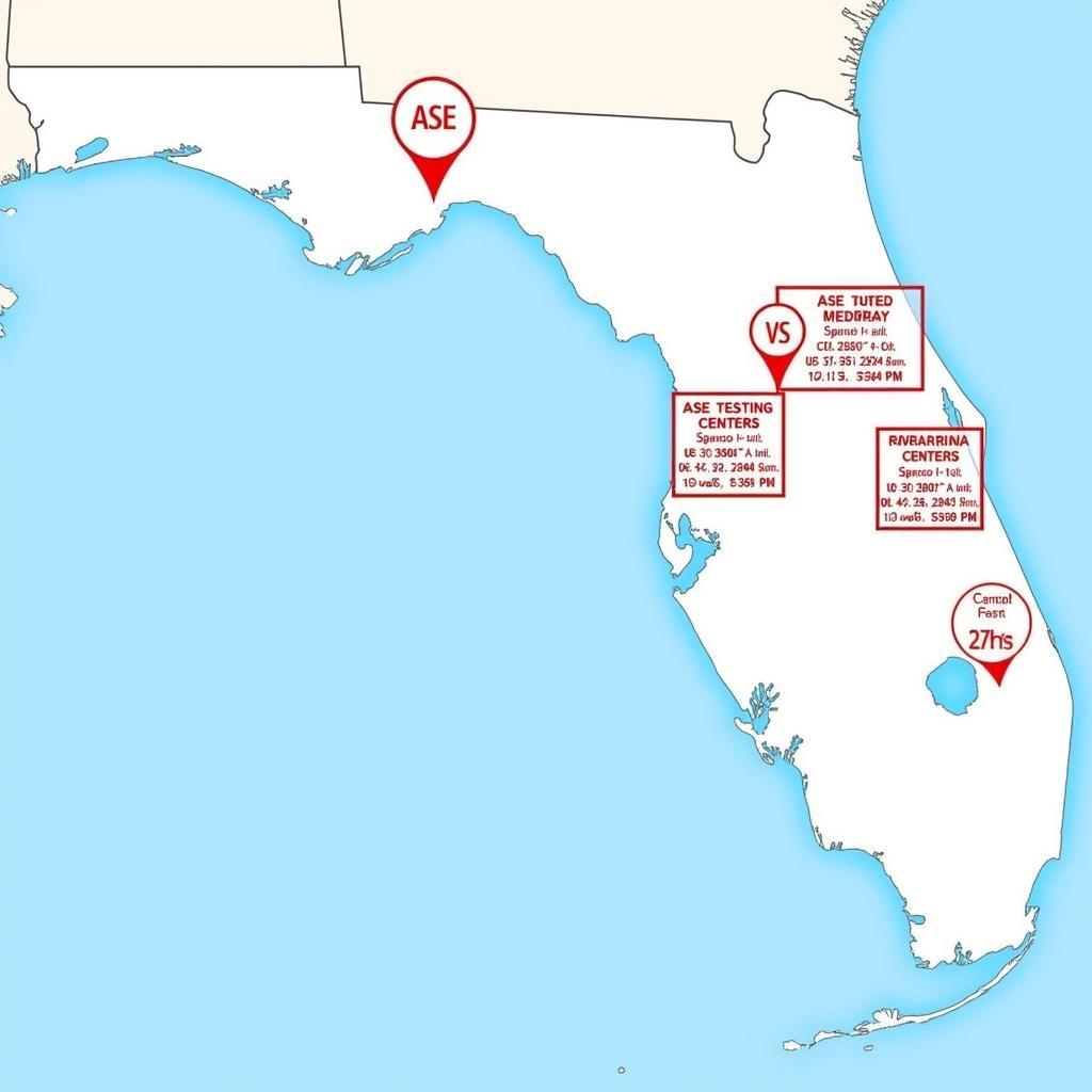 ASE Testing Centers in Florida