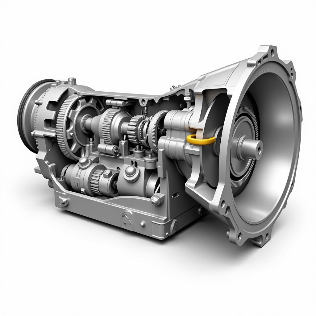 ASE Transmission Study Guide: Transmission Cutaway