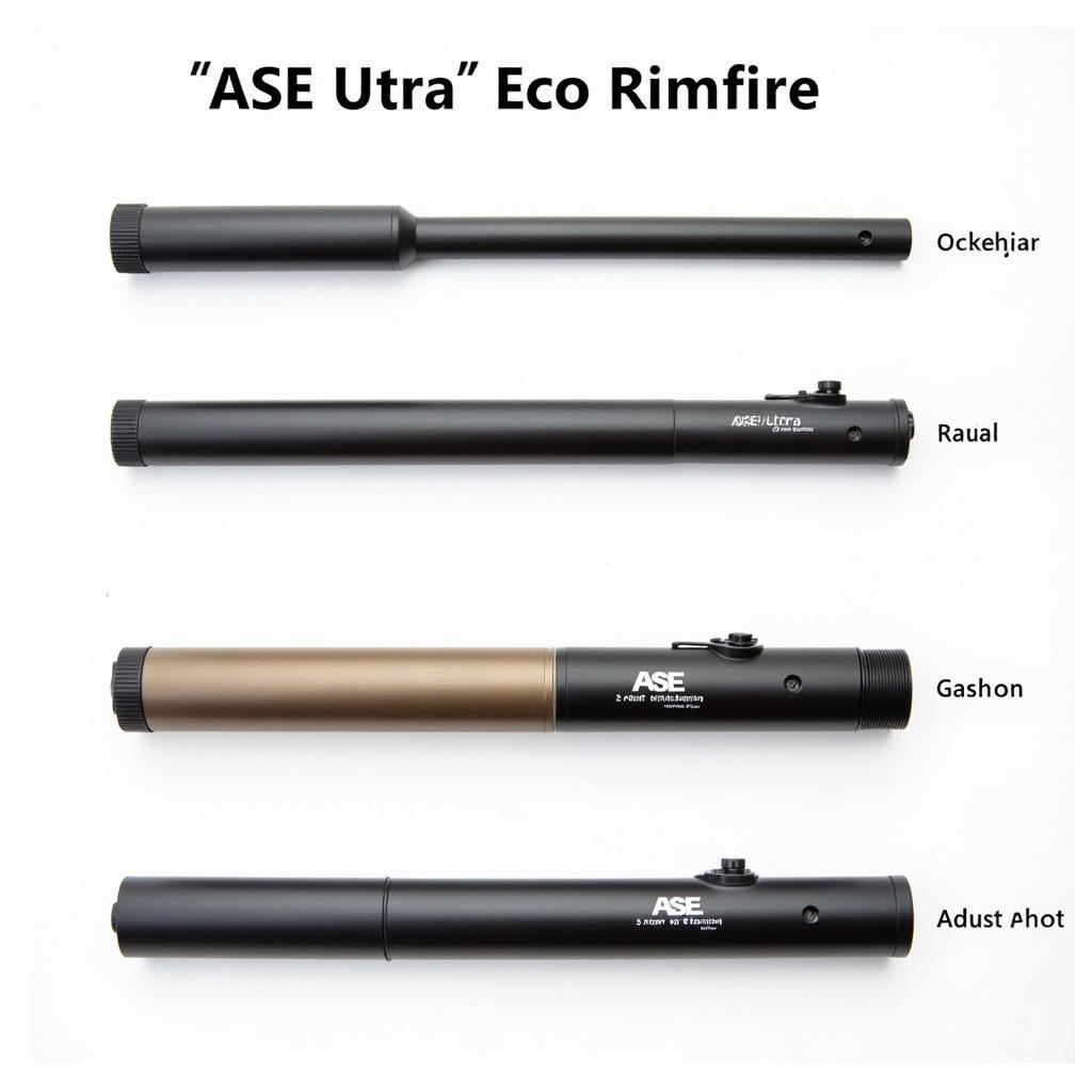 ASE Utra Eco Rimfire Suppressor Comparison with Other Models