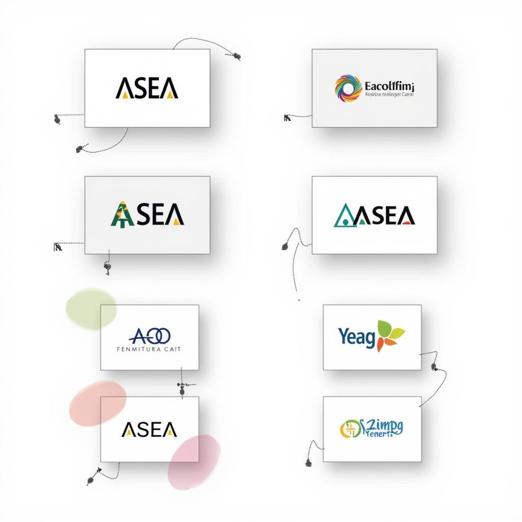 Strategic Placement of the ASEA Logo on Business Cards