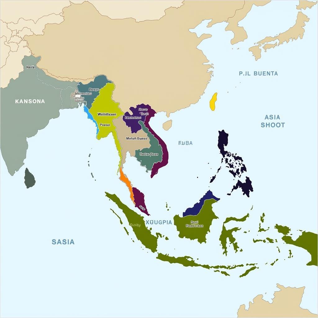 Cultural Map of Southeast Asia