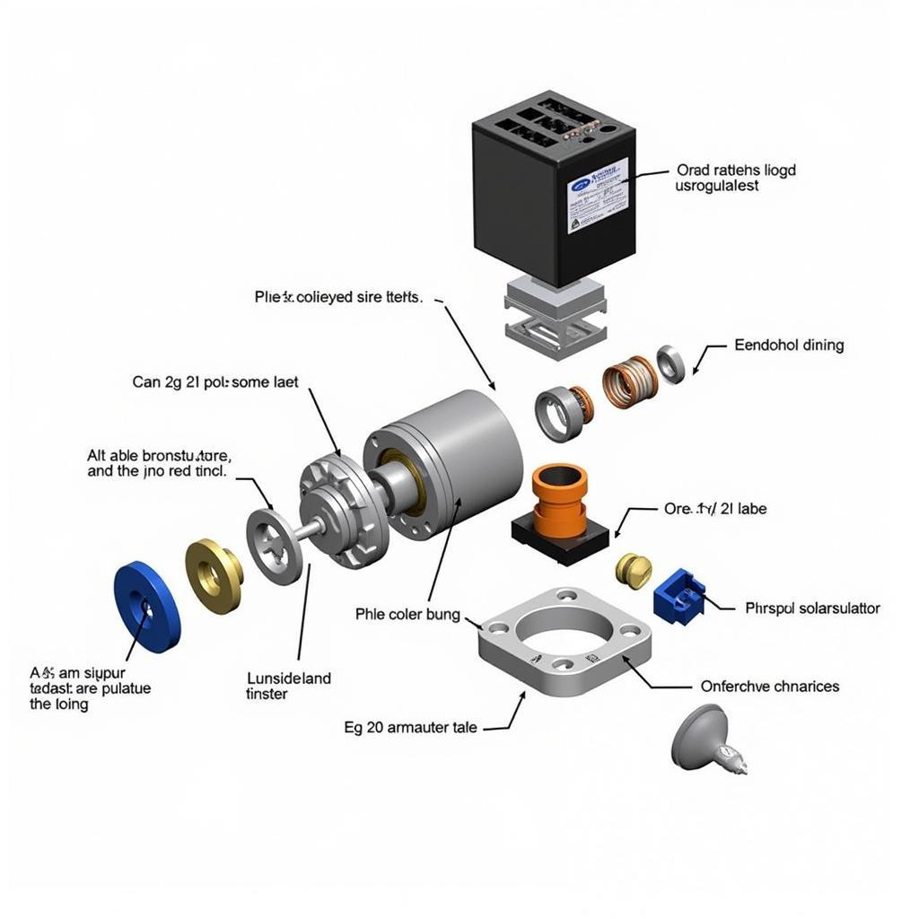 ASEA EG 20 Contactor Internal Components