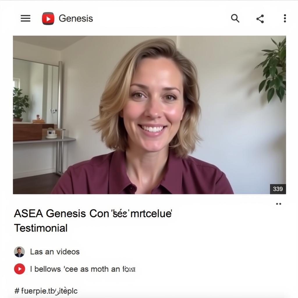 ASEA Genesis Product Testimonial Video