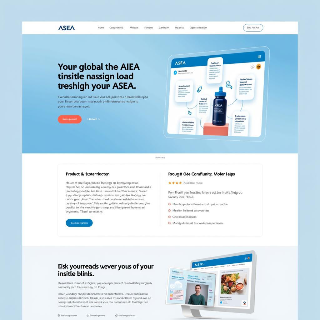 ASEA Global Website Homepage