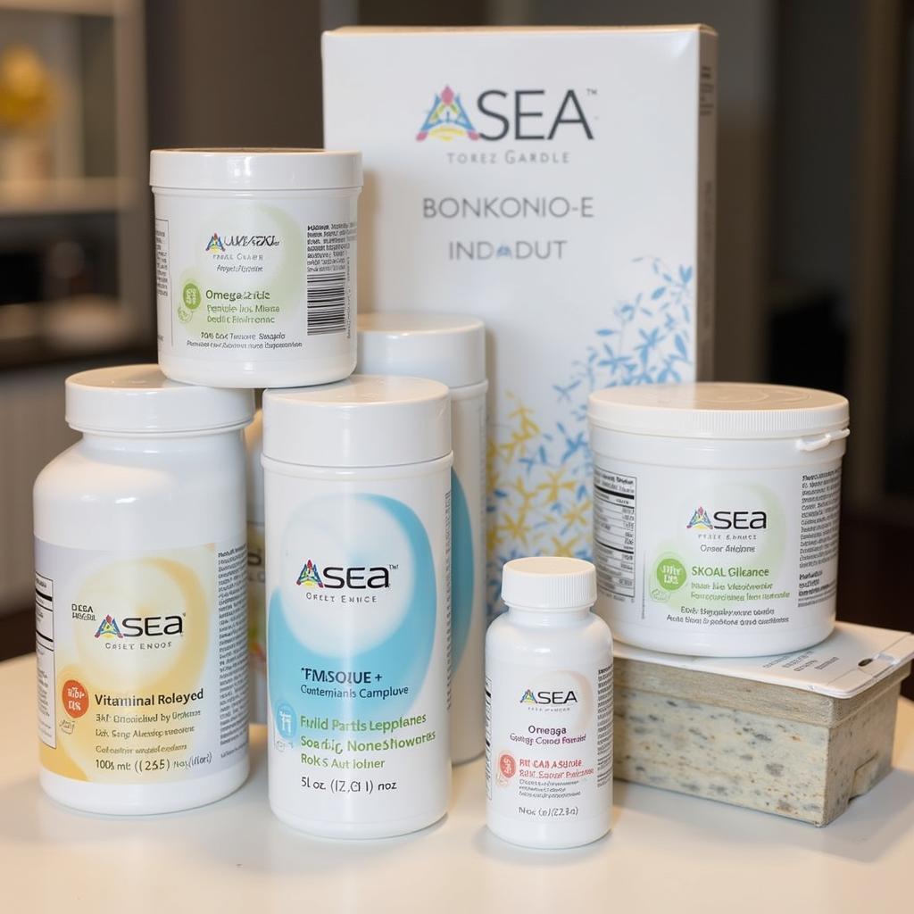 ASEA Product Line: Omega-3s and Vitamins