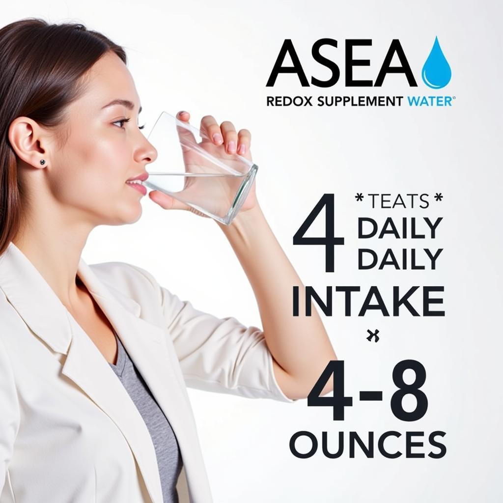 ASEA Redox Supplement Water Consumption