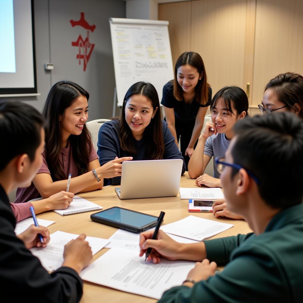 ASEAN A5 Training Participants Engaging in a Workshop