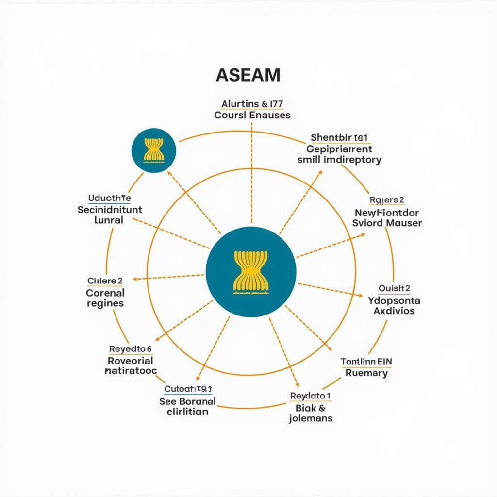 Visual representation of the interconnected web of ASEAN agreements