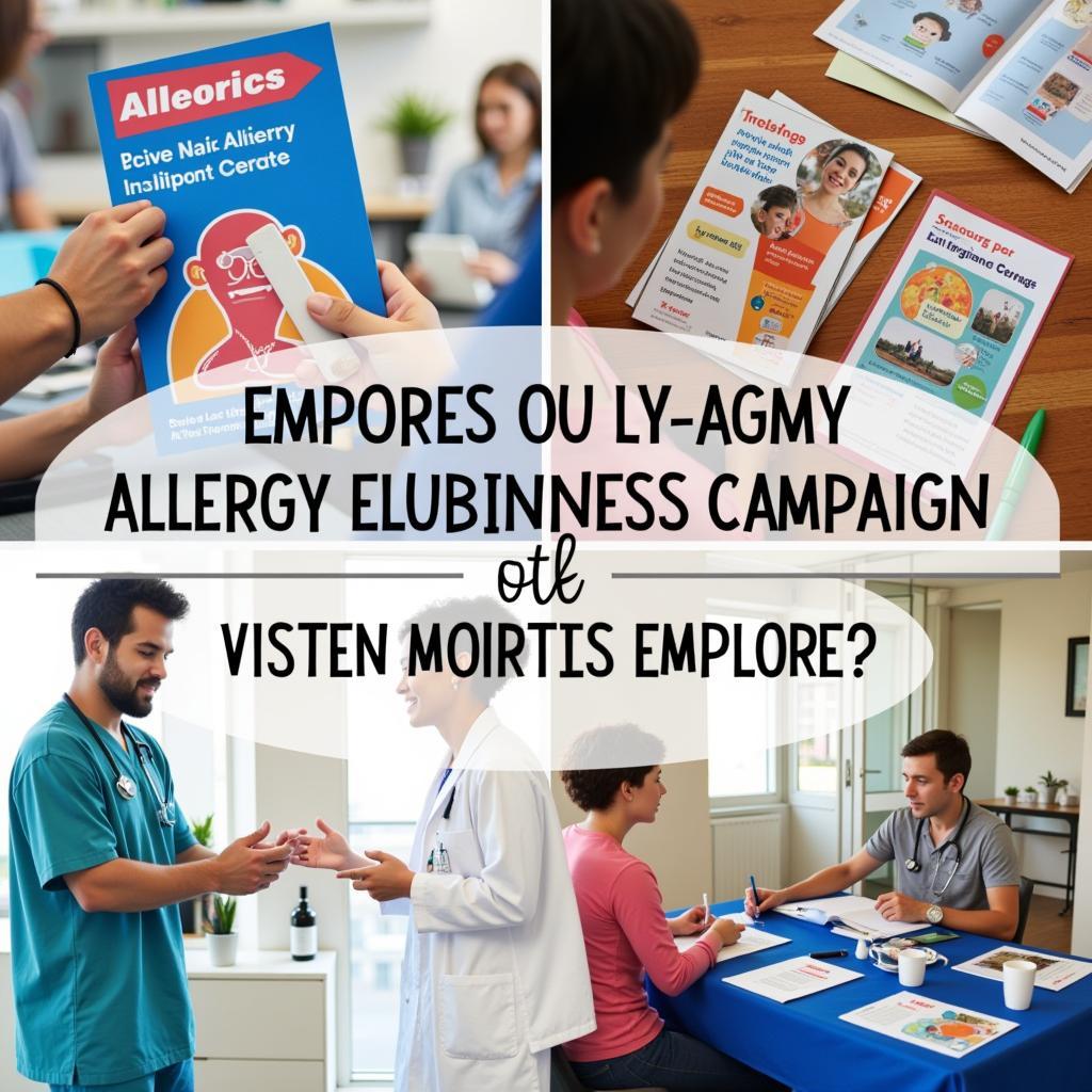 Public Awareness Campaign on Allergy Management