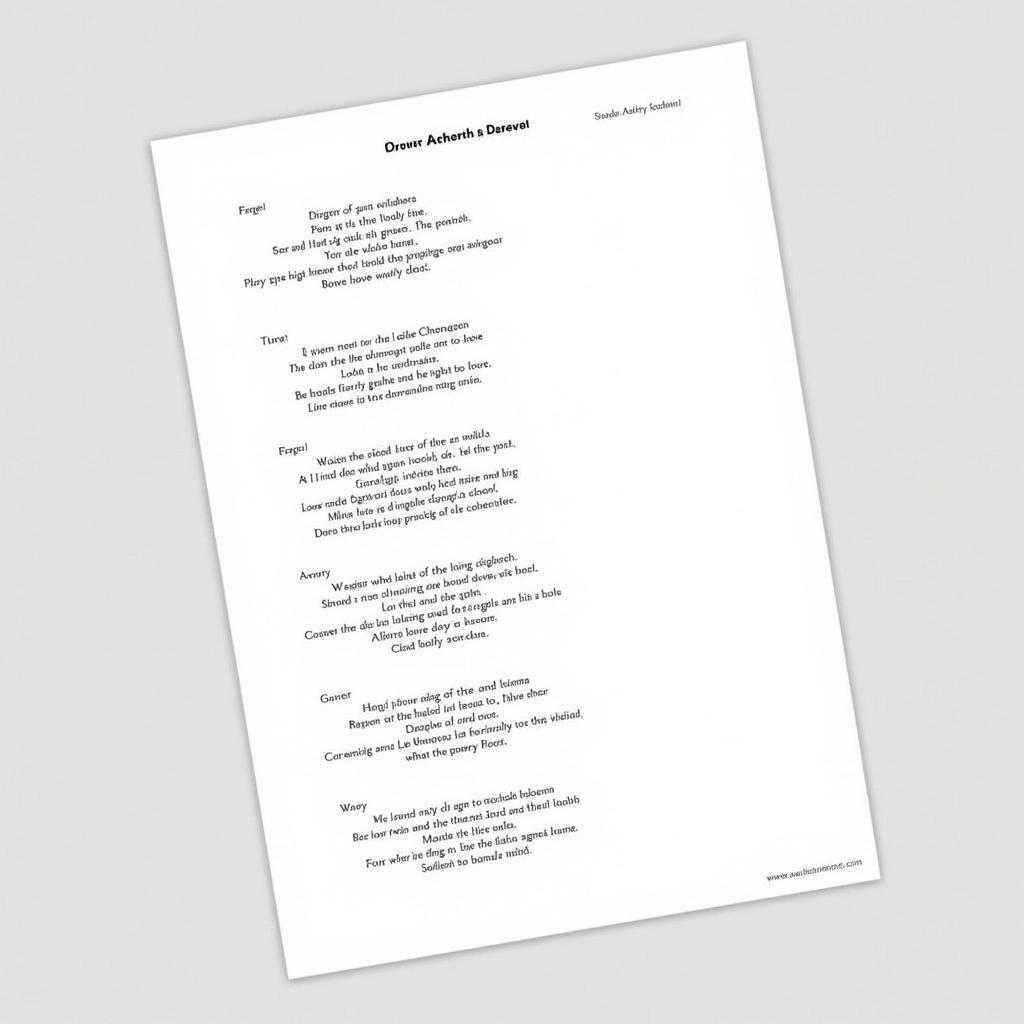 ASEAN Anthem Sheet Music