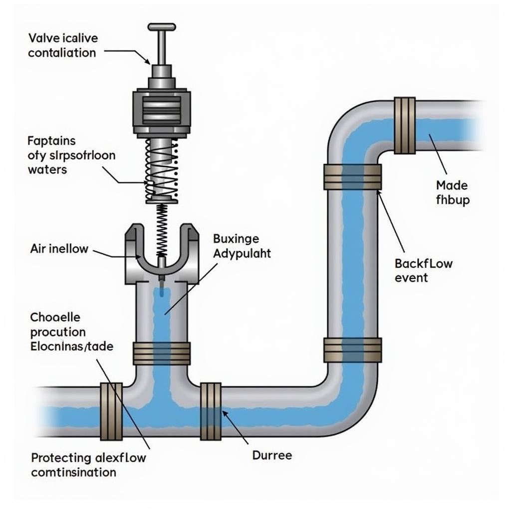 Diagram of an ASEAN Anti-Siphon Valve