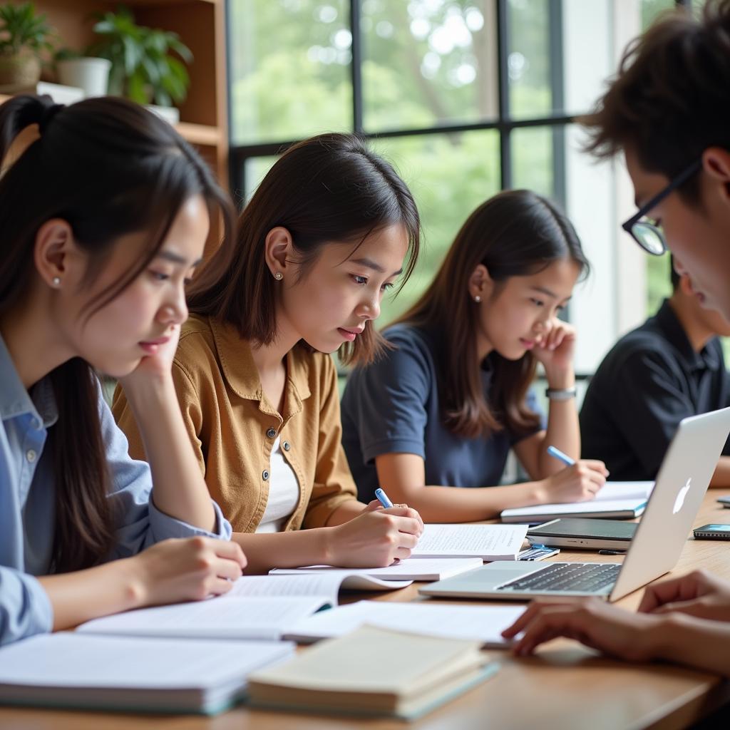 Students Applying for ASEAN Australia Scholarships